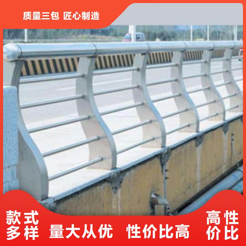 桥梁护栏Q235钢板立柱实体诚信厂家