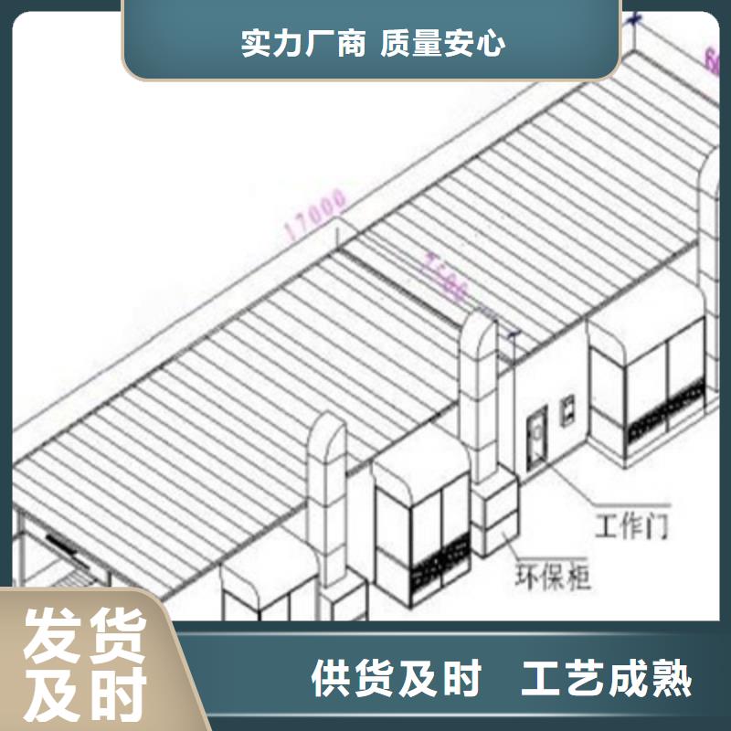 汽车家具工业喷烤漆房环保型喷烤漆房实体诚信厂家