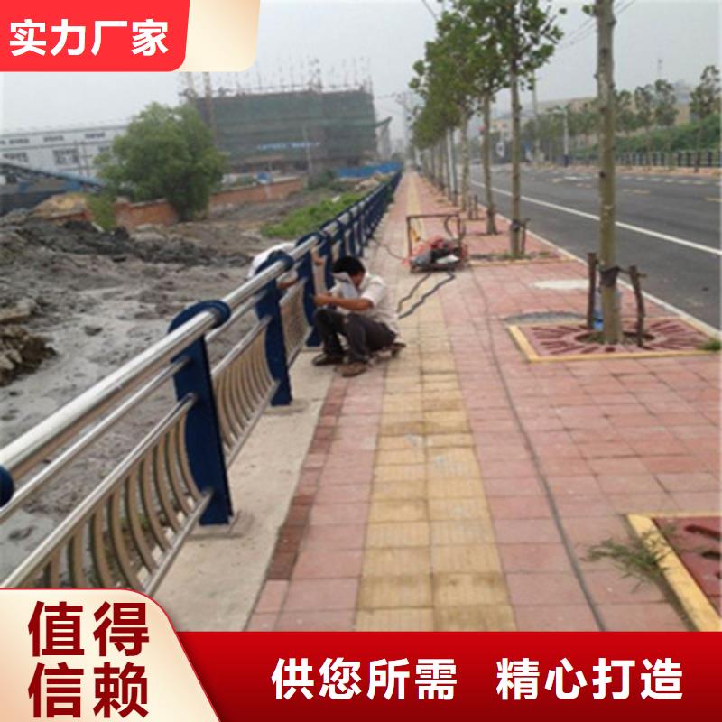 不锈钢复合管人车分流栏商家