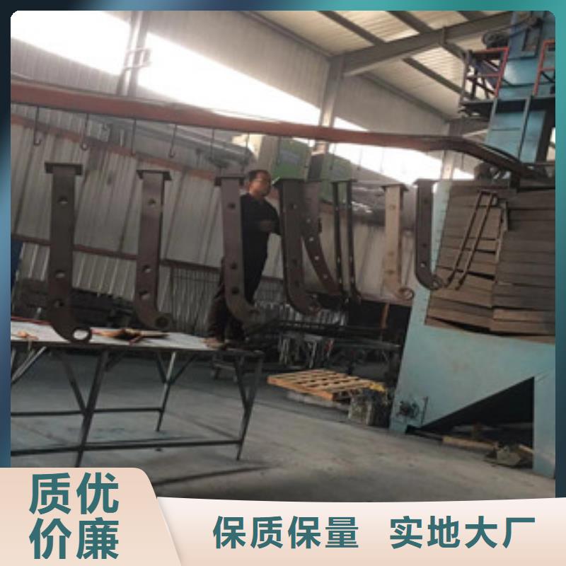 立柱不锈钢复合管道路景观护栏省心又省钱