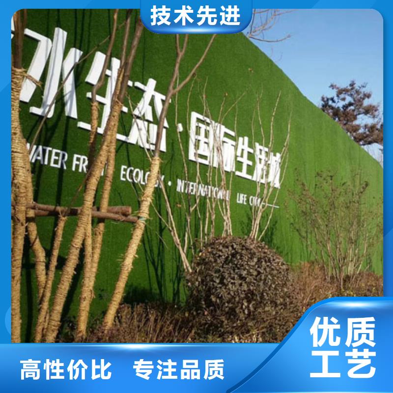 草坪围挡假草皮围挡真材实料诚信经营