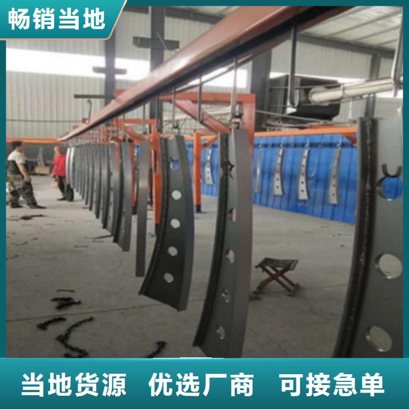桥梁灯光防撞护栏镀锌喷塑防撞栏品质值得信赖