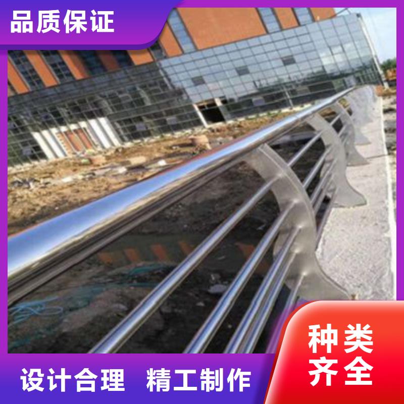 桥梁灯光防撞护栏镀锌喷塑防撞栏品质值得信赖