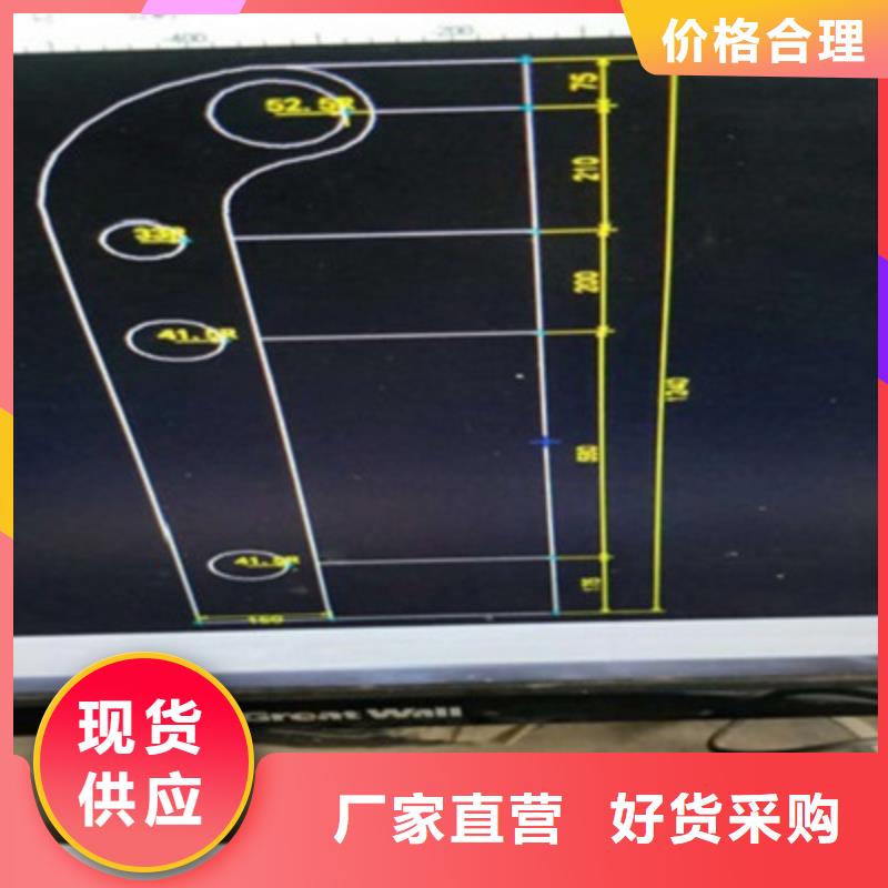 桥梁灯光防撞护栏201不锈钢复合管货品齐全