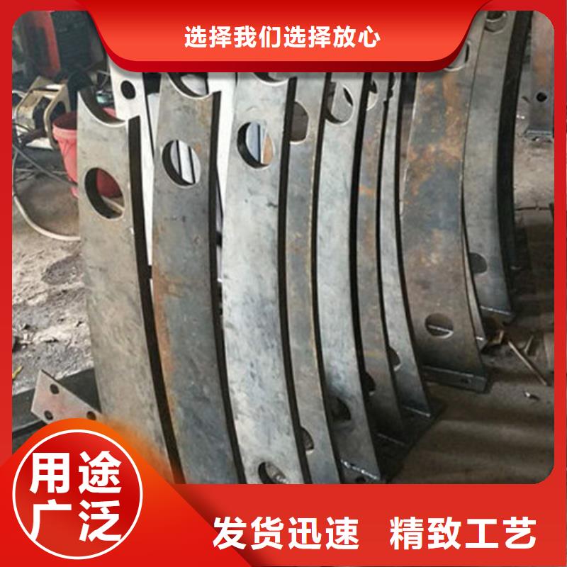 桥梁防撞护栏不锈钢复合管海量现货