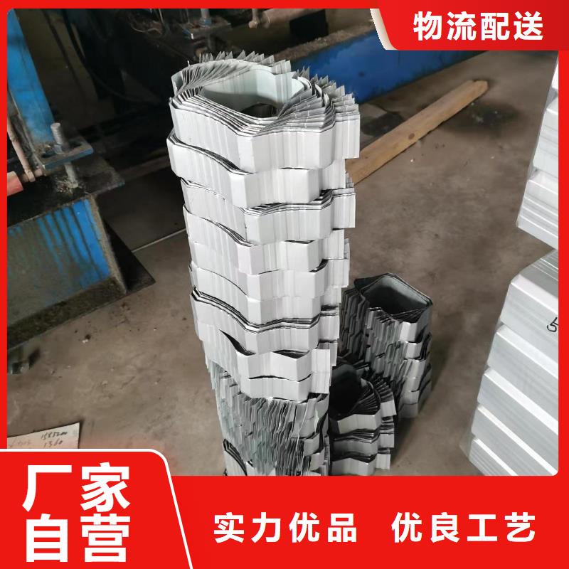 白灰色彩钢雨水管经销商