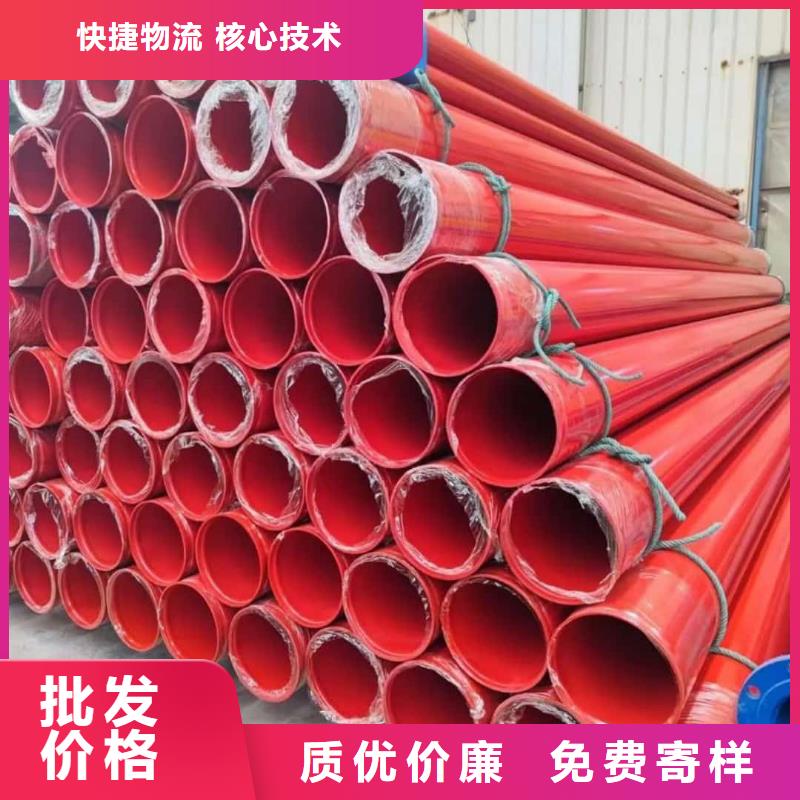 热浸塑保护钢制复合钢管工厂直销