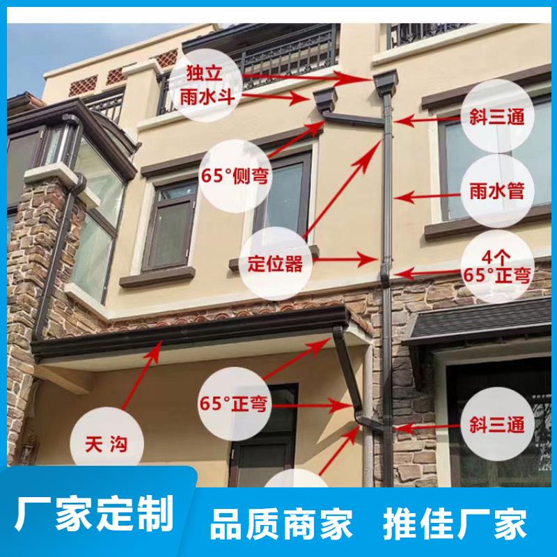 彩铝落水管本地厂家
