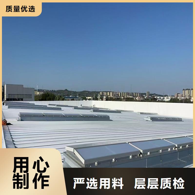 县6型通风天窗(智能启闭式横向天窗)来厂考察