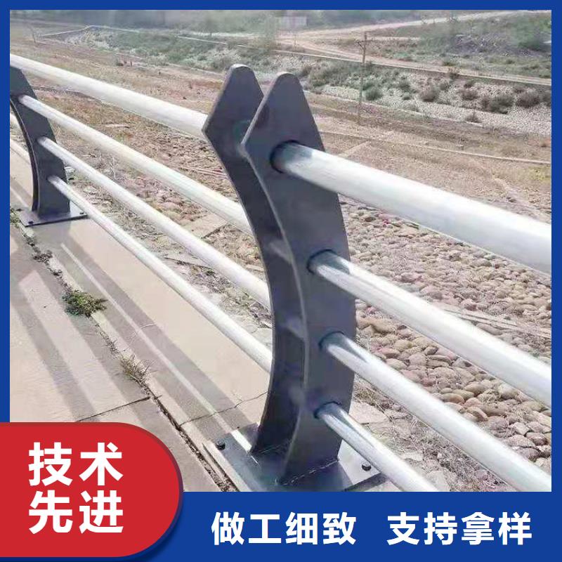 拉丝不锈钢复合管栏杆型号齐全用途广泛