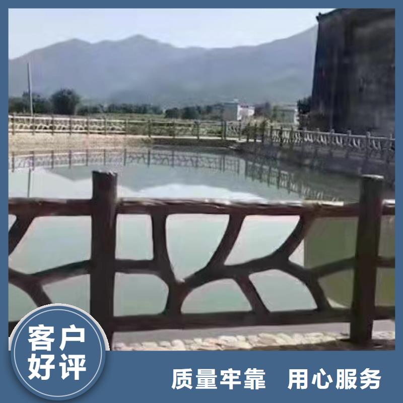 铸造石仿石护栏立柱-道路桥梁防撞护栏厂家大量现货供应