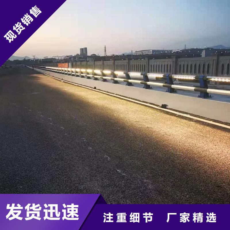铸造石仿石护栏立柱_道路桥梁防撞护栏厂家可定制有保障