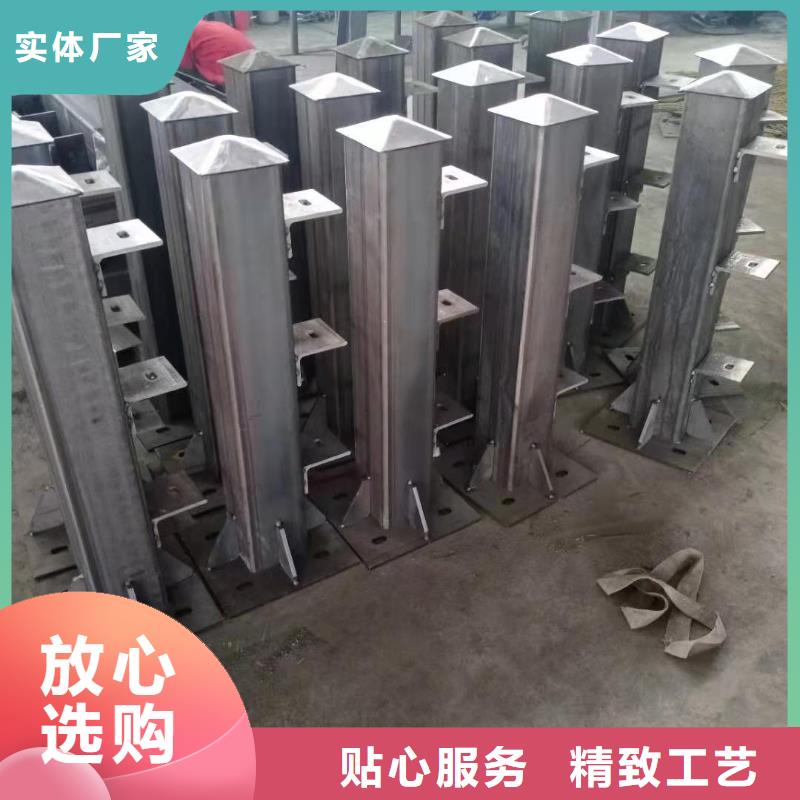 铸造石仿石护栏立柱环波梁防撞护栏厂家供应商