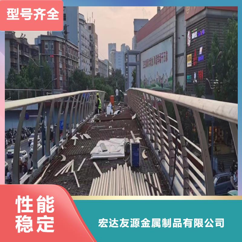 河道栏杆 景观护栏来厂实地考察