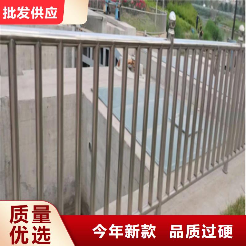 【不锈钢复合管护栏_金属梁柱式防撞栏杆厂家支持大批量采购】
