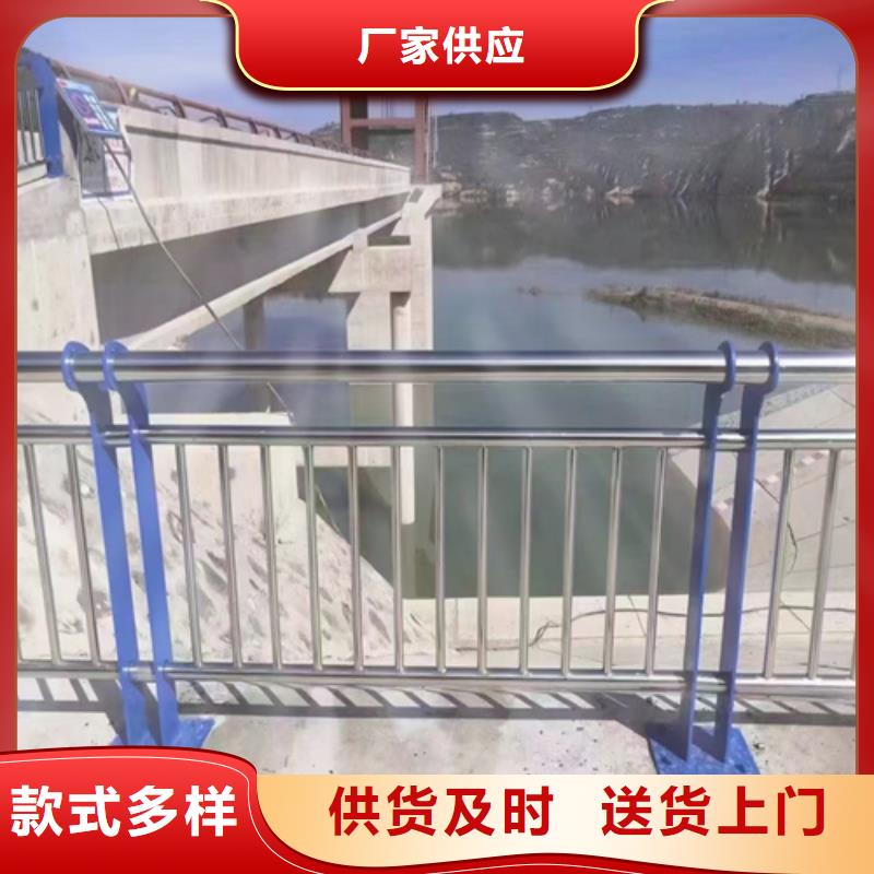 不锈钢复合管护栏桥梁护栏立柱厂家直销货源充足