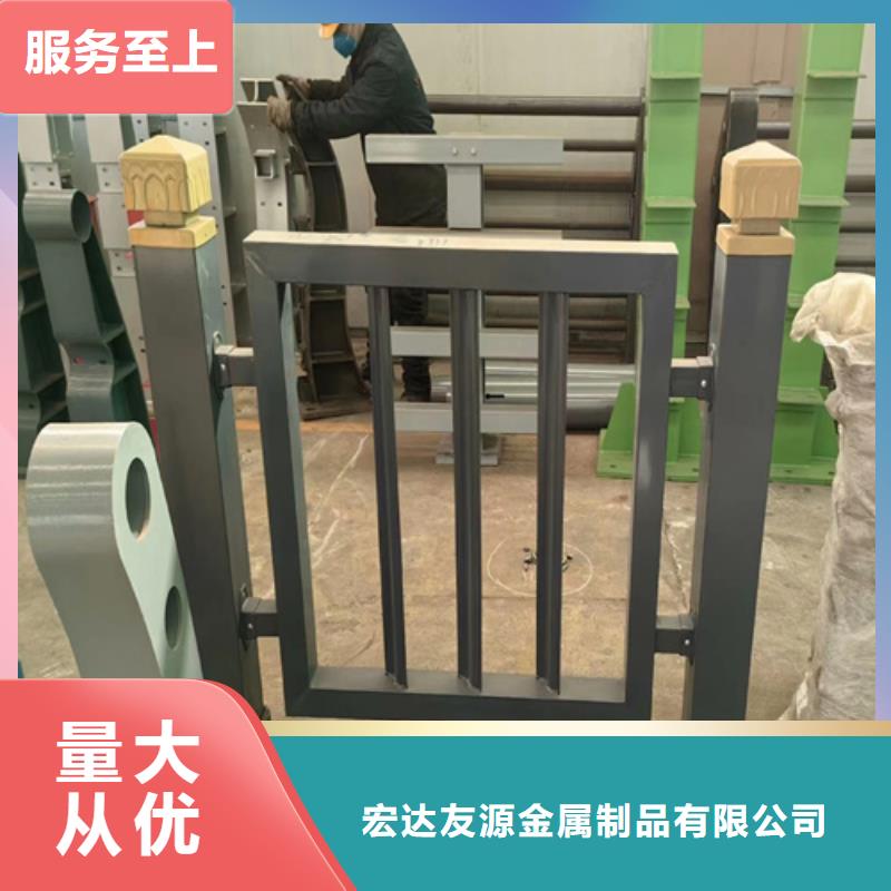 河道护栏_金属梁柱式防撞栏杆厂家满足客户所需