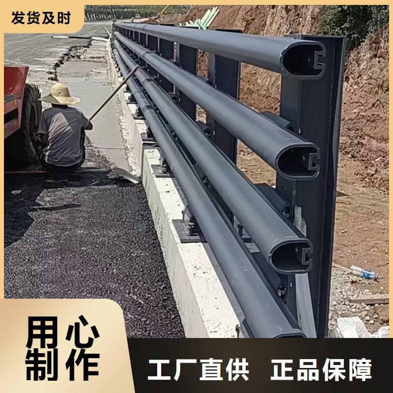 不锈钢防撞仿木隔离护栏静电喷塑专业提供
