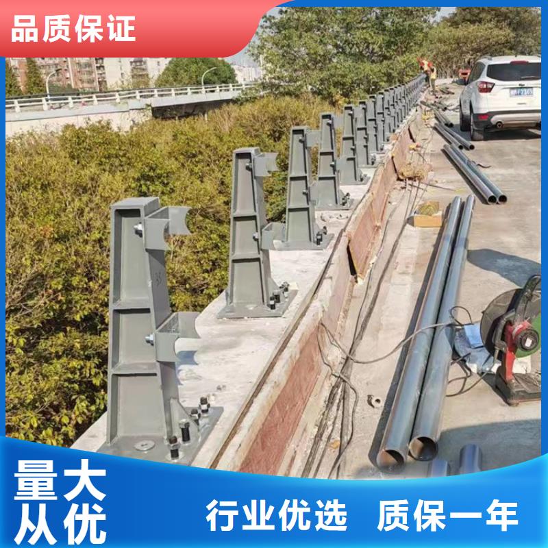 河道不锈钢氟碳漆栏杆欢迎来电