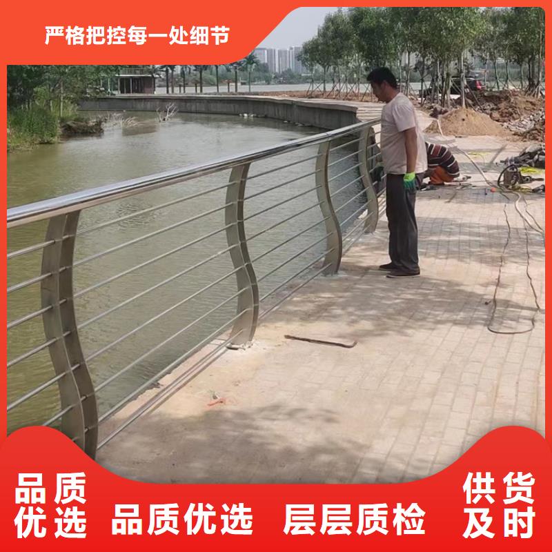 临高县人行道不锈钢防撞灯光护栏畅销全国各地