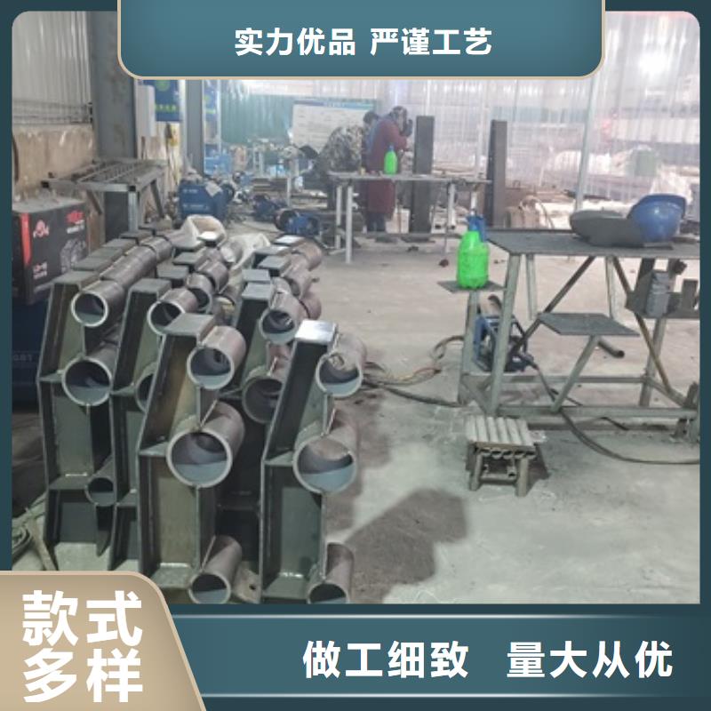 桥梁护栏_不锈钢复合管护栏生产加工
