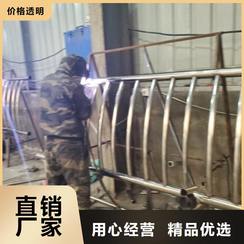 桥梁护栏201不锈钢复合管当地货源