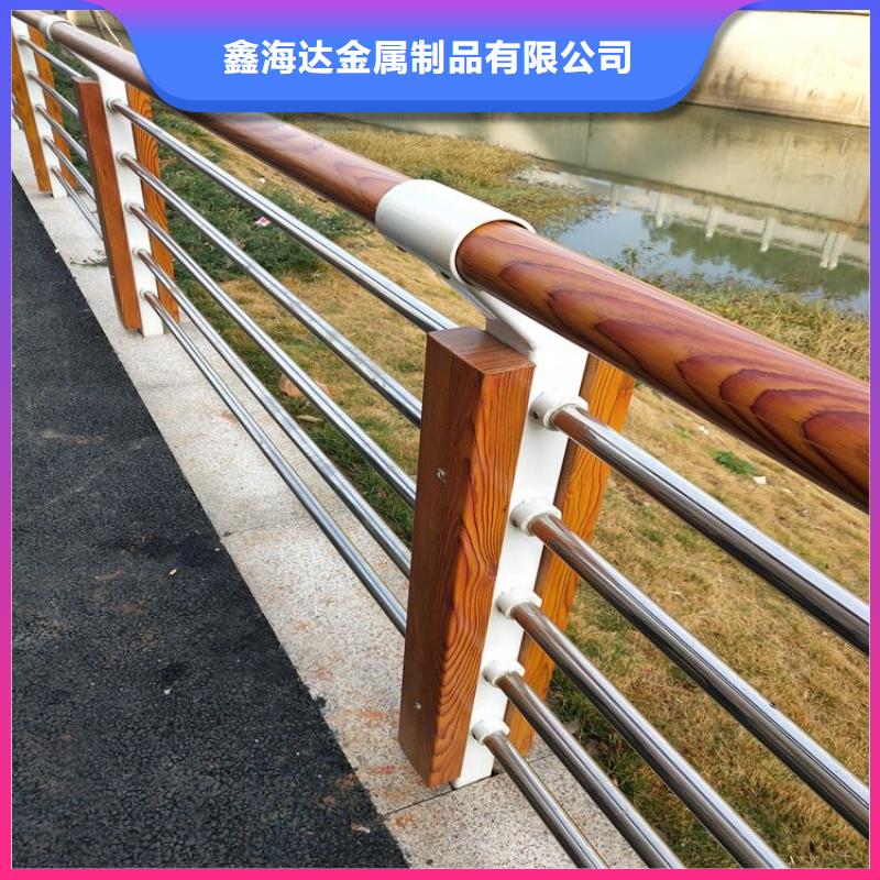 桥梁护栏不锈钢复合管护栏产品实拍