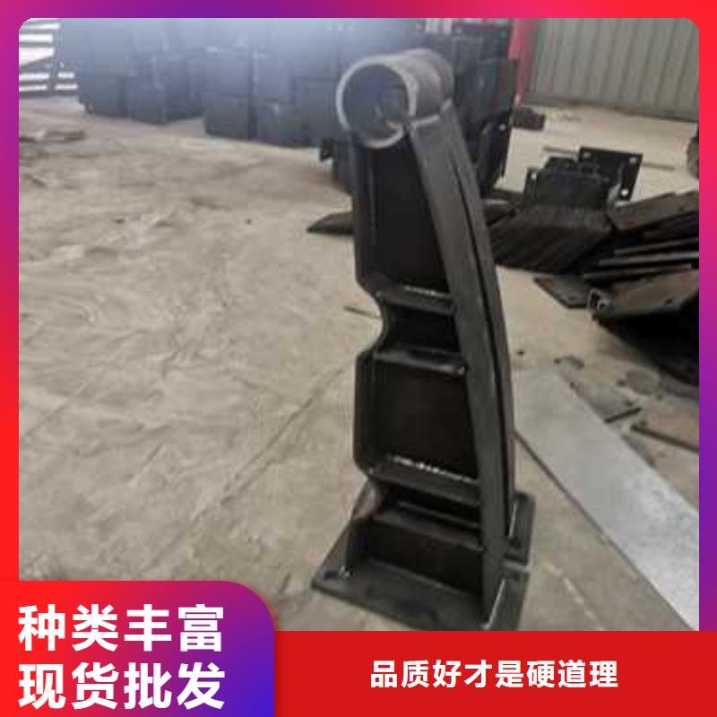 不锈钢复合管防撞护栏 防撞护栏源厂直接供货