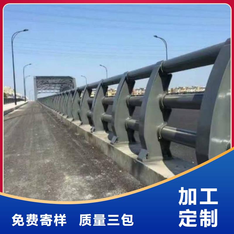 不锈钢复合管防撞护栏_桥梁护栏工程施工案例