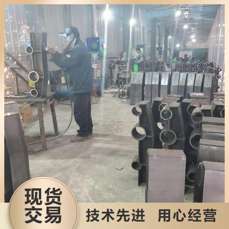 不锈钢复合管护栏_河道护栏快捷物流