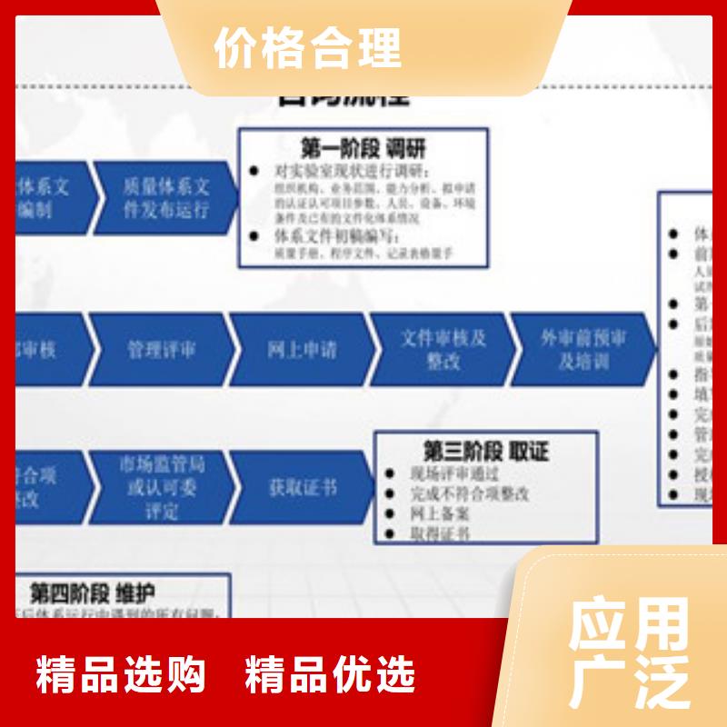 CMA资质认定CNAS认可放心购