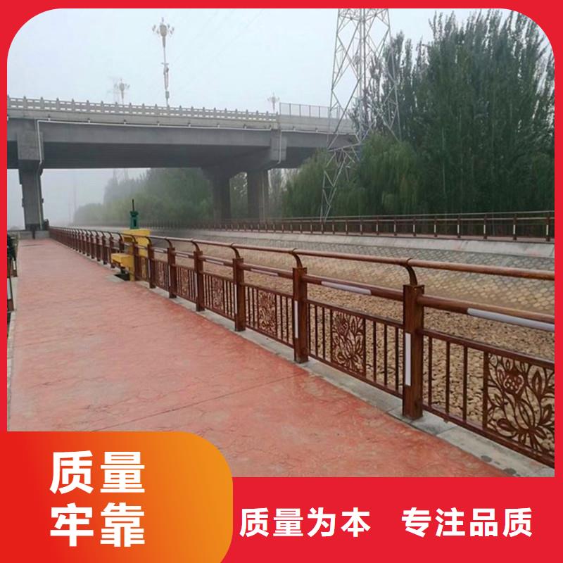 桥梁防撞护栏不锈钢复合管栏杆细节展示