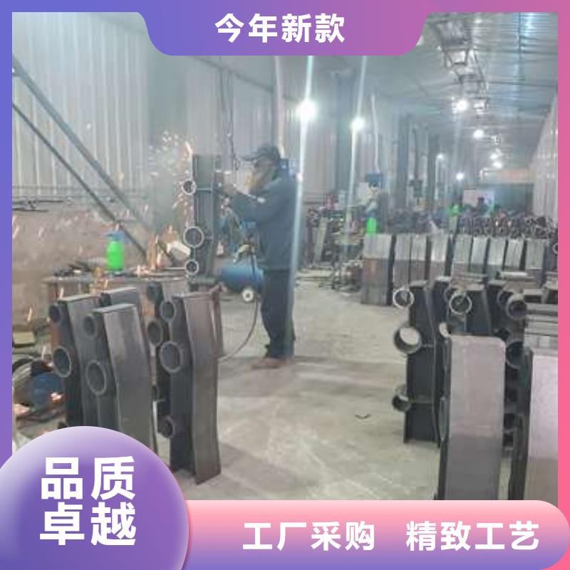 防撞护栏不锈钢复合管护栏栏杆本地配送