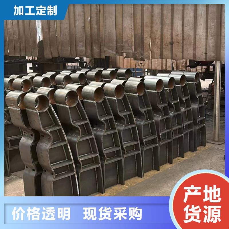 有现货的钢背木护栏公司