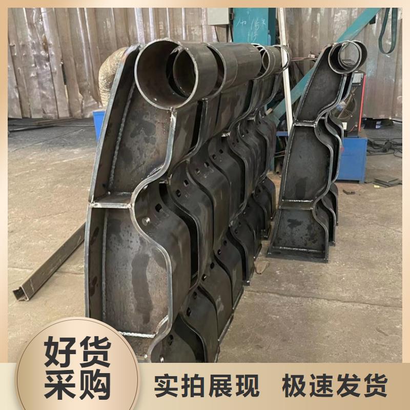 景观护栏河堤防撞护栏厂家拥有先进的设备
