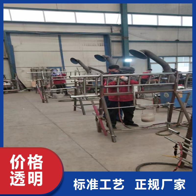 不锈钢碳素钢复合管护栏桥梁防撞护栏厂工艺层层把关