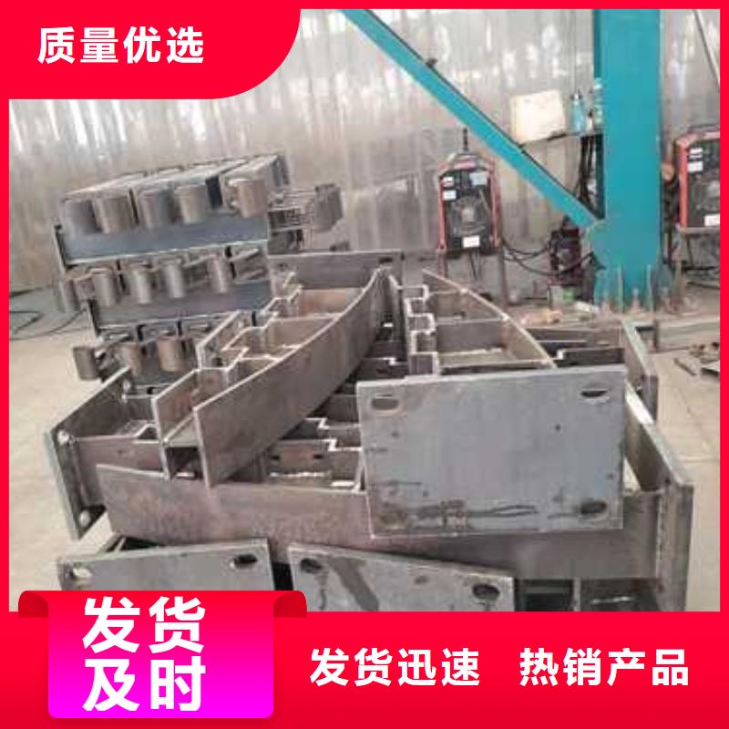 【不锈钢碳素钢复合管护栏】桥梁护栏厂真正的源头厂家