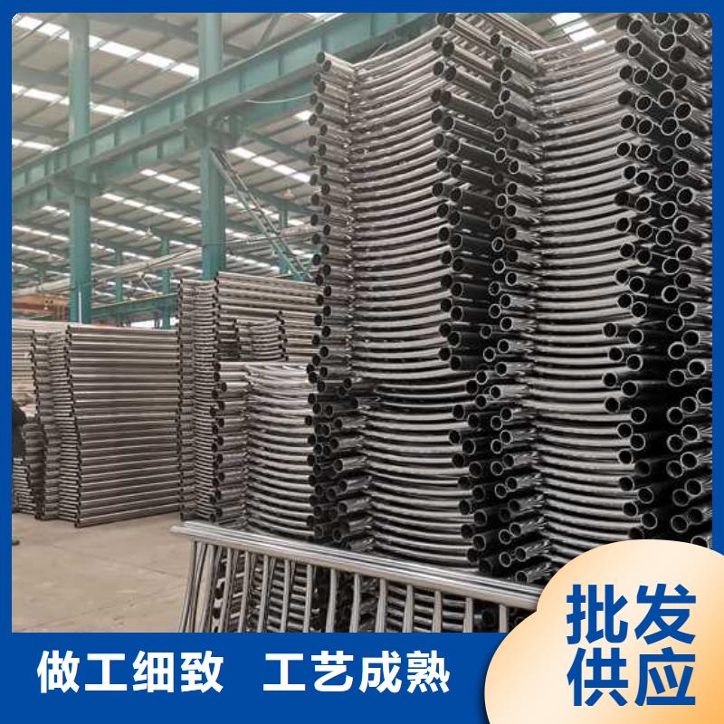 不锈钢碳素钢复合管护栏,河道护栏优质工艺
