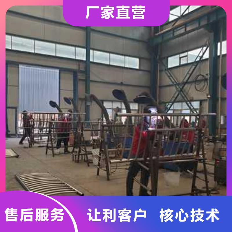不锈钢碳素钢复合管护栏桥梁钢护栏厂质量优价格低