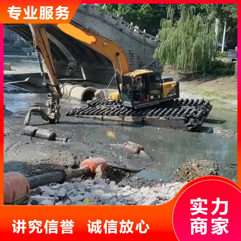 水陆挖掘机清淤施工欢迎询价