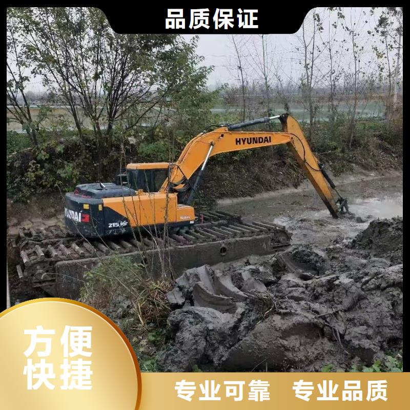 水陆挖掘机 水上船挖掘机出租2025公司