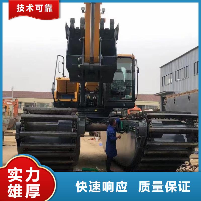 水路两用挖掘机出租生产厂家-找鸿源工程机械设备租赁
