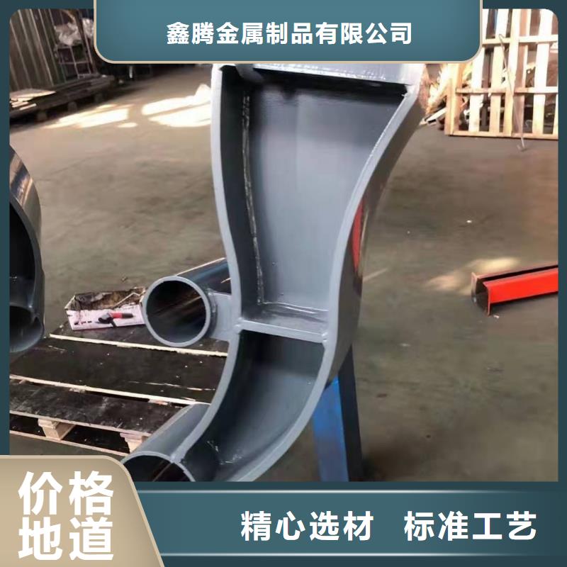 【 铸钢护栏防撞护栏立柱厂家精选】鑫腾钢丝绳护栏