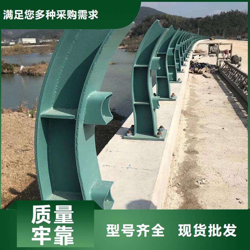 道路护栏制造商桥梁防撞护栏 【热镀锌立柱】欢迎来电咨询