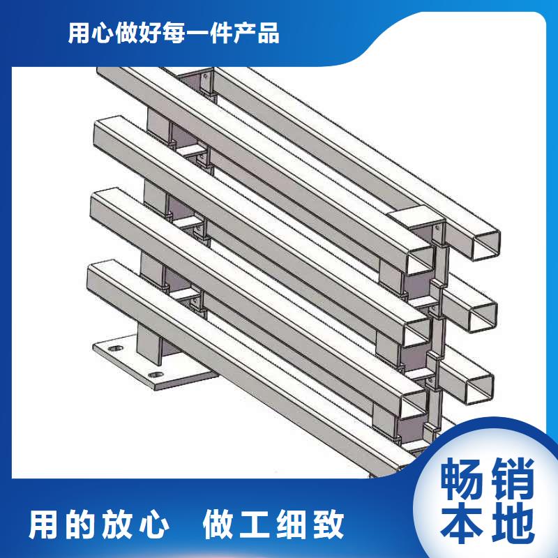 桥梁护栏镀锌喷塑防撞栏产品参数