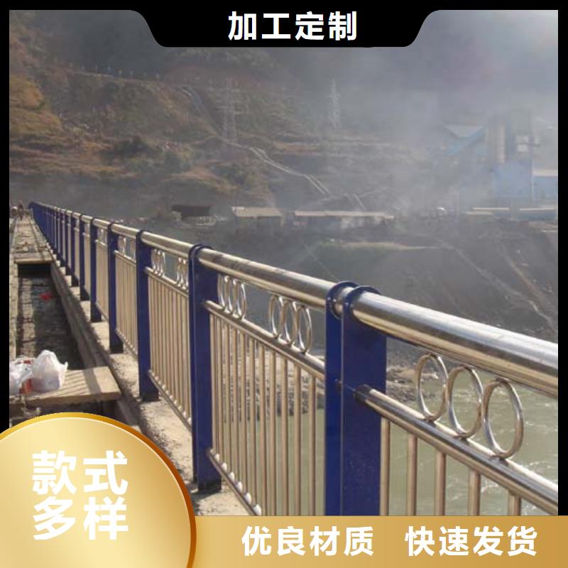 河道护栏钢背木护栏量大从优