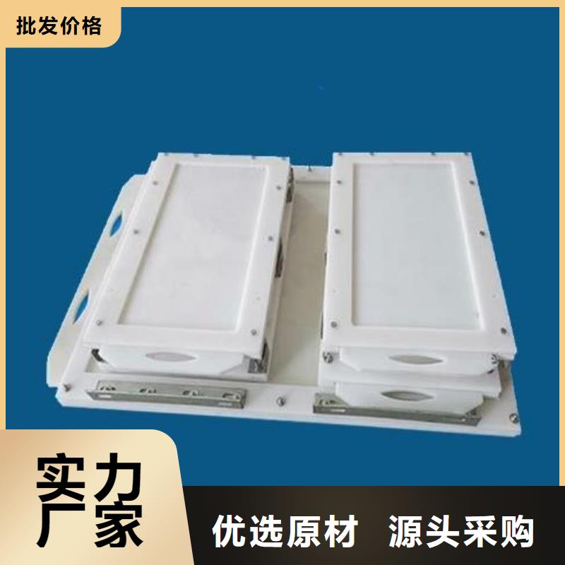 塑料闸门价格透明