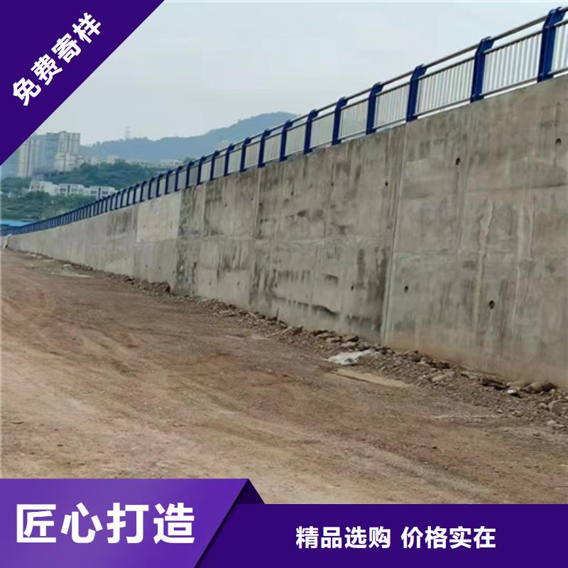桥梁护栏【热镀锌立柱】自产自销