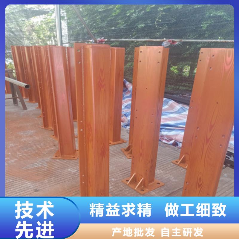 防撞护栏不锈钢立柱物流配送