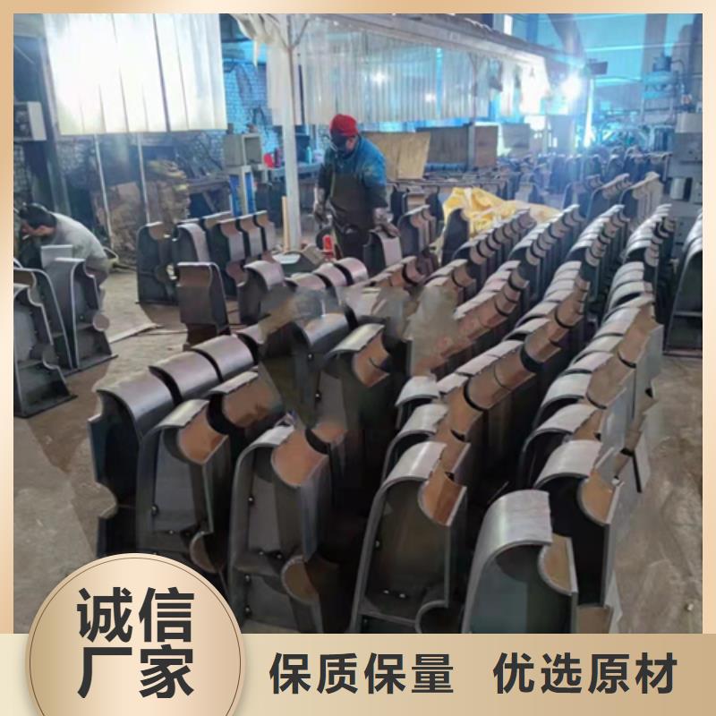 不锈钢复合管河道护栏生产加工